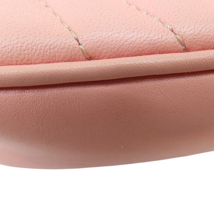 Louis Vuitton New Wave Love Lock Heart Shoulder Bag Calfskin Pink M 53205