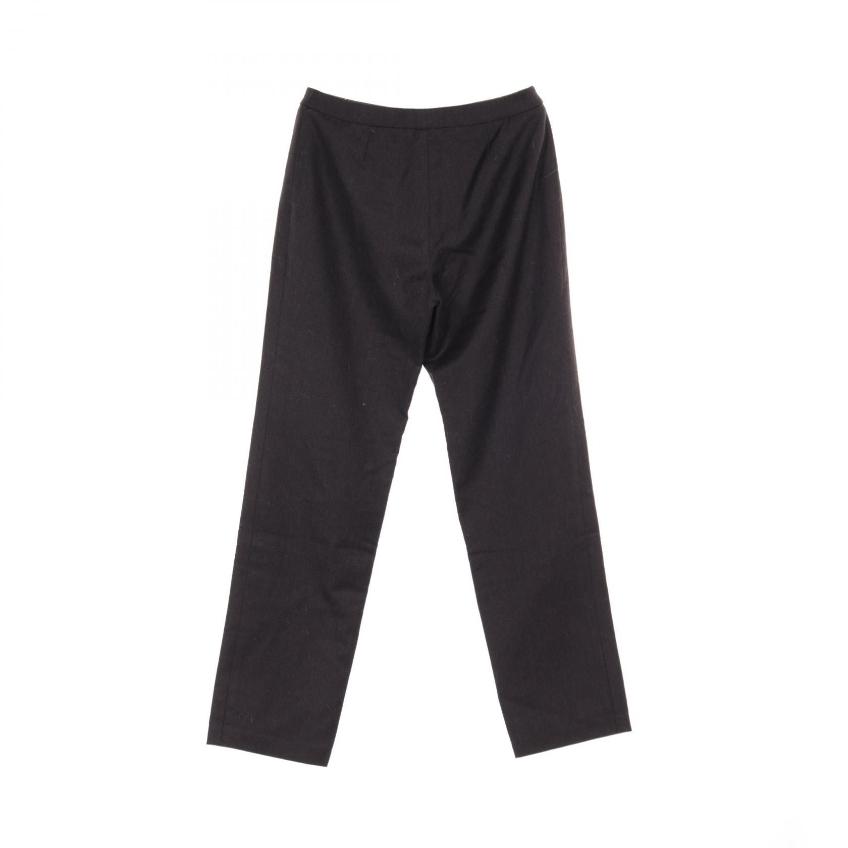 Chanel Brown Pants Wool Cashmere P 21956