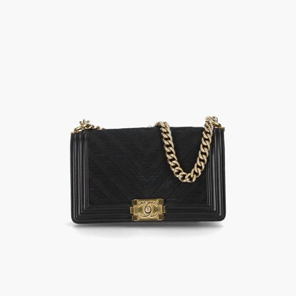 Chanel Medium Chevron Boy Bag