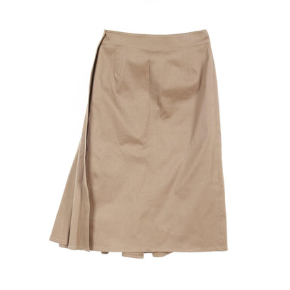Dior Skirt Beige Cotton 911j 33a 3218