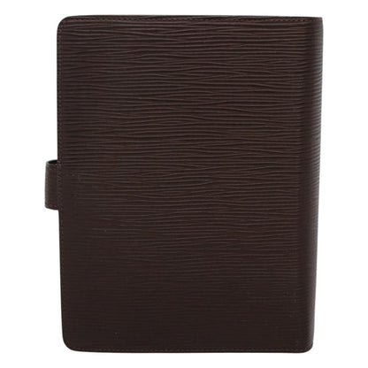 Louis Vuitton Epi Agenda Mm Day Planner Cover Mocha R 2004d Lv Auth