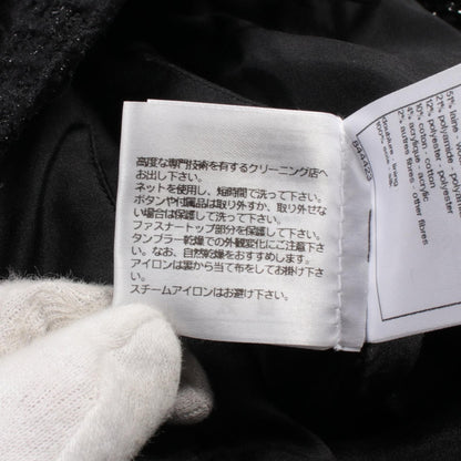 Chanel Black Skirt Wool