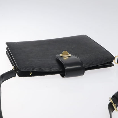 Louis Vuitton Epi Capuchin Shoulder Bag Black M 52342 Lv Auth