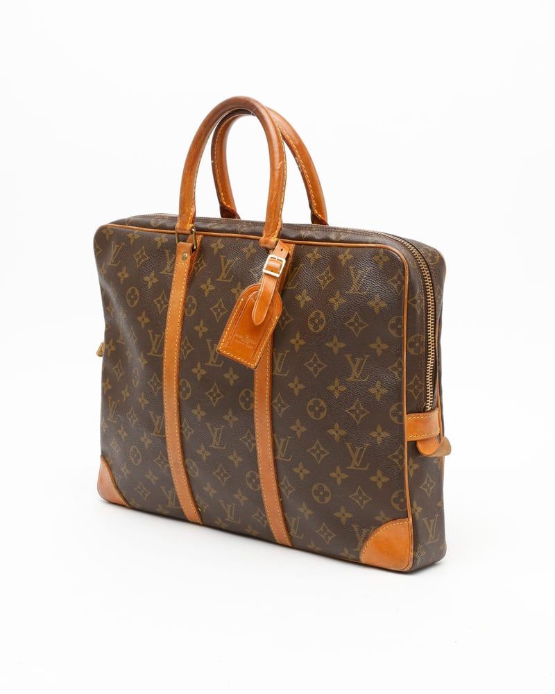 Louis Vuitton Monogram Porte Documents Voyage Business Bag