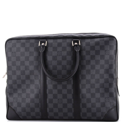 Louis Vuitton Porte-Documents Voyage Briefcase Damier Graphite