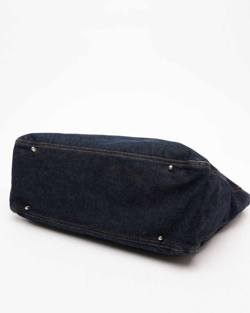 Fendi FF Denim Handbag