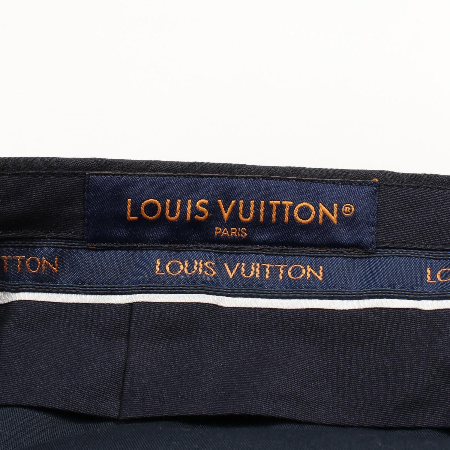 Louis Vuitton Monogram Wave Heure Pont Neuf Navy Pants Hqfp 9x