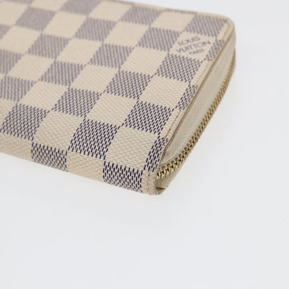 Louis Vuitton Zippy Wallet, Damier Azur