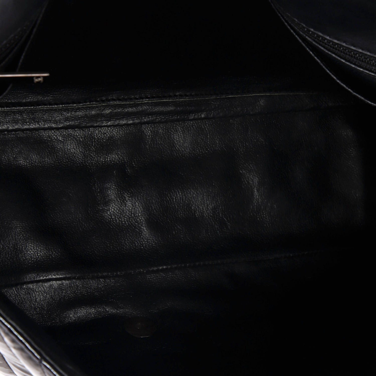 Chanel Classic Single Flap Bag Chevron Patent Maxi