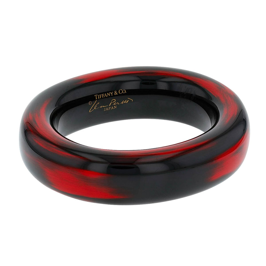 Tiffany &amp; Co Peretti wood and lacquer bracelet