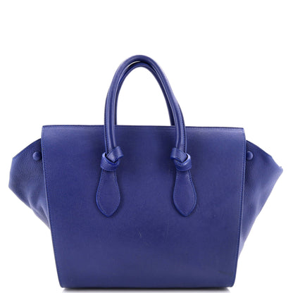 Celine Tie Knot Tote Grainy Leather Medium
