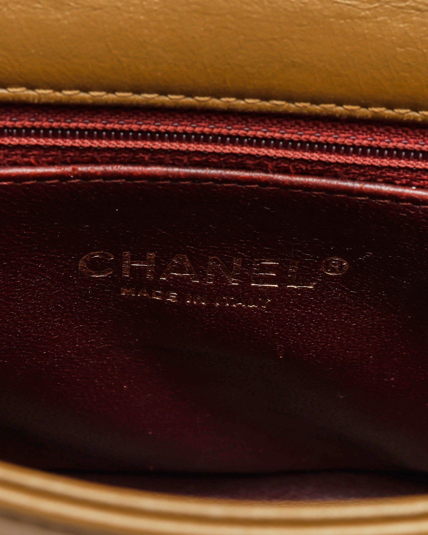 Chanel Small Chevron Double Flap Bag