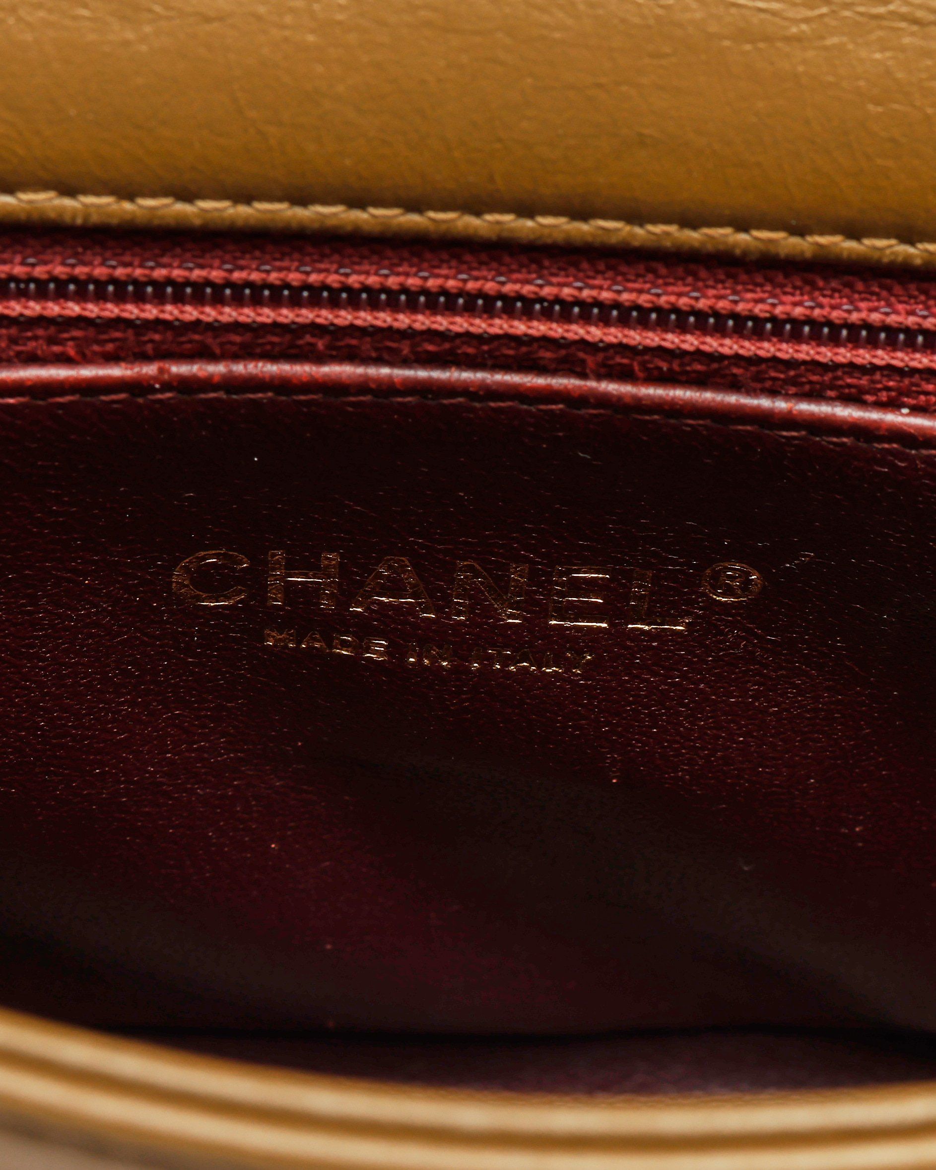 Chanel Small Chevron Double Flap Bag