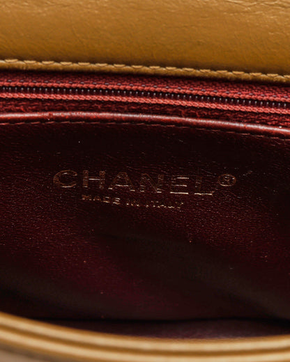 Chanel Small Chevron Double Flap Bag
