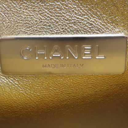Chanel Matelasse Star Shoulder Bag Lambskin Gold
