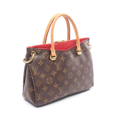 Louis Vuitton Palas Bb Cerise Brown Red Handbag M 41241