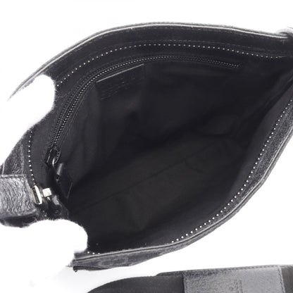 Gucci Gg Canvas Shoulder Bag Black Canvas 122793