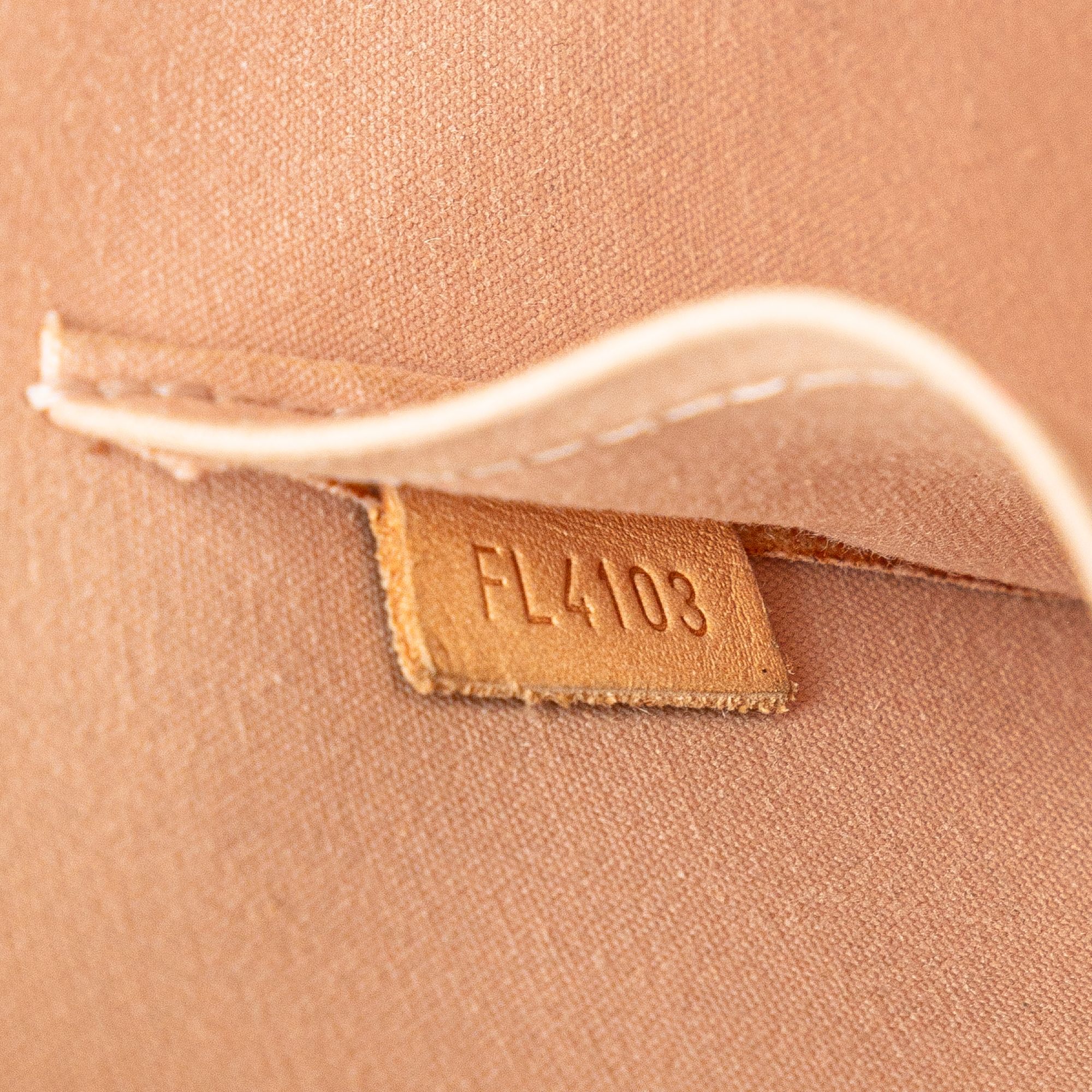 Louis Vuitton Monogram Vernis Alma PM Brown