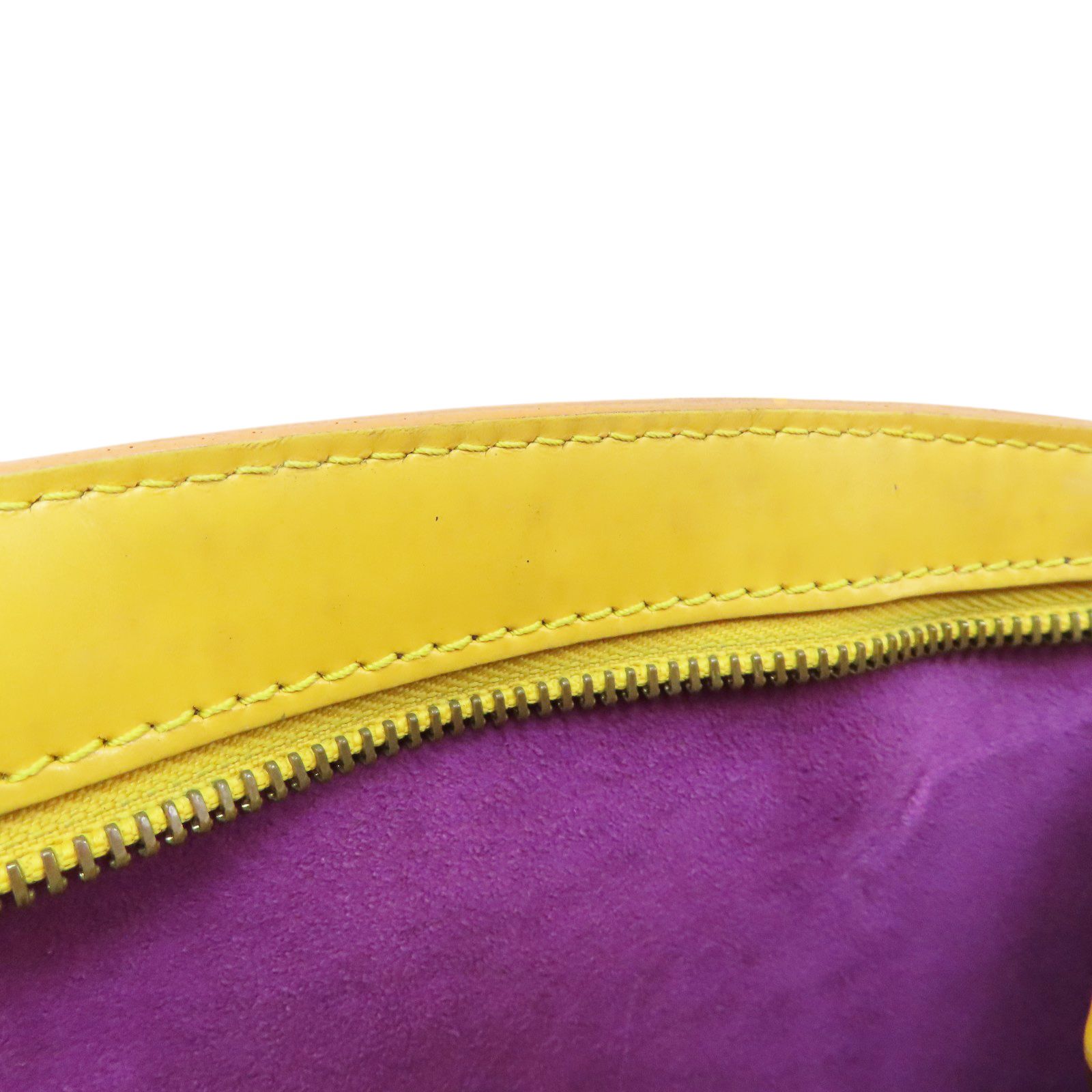 Louis Vuitton Saint Jacques Shoulder Bag Epi Leather Yellow M 52269