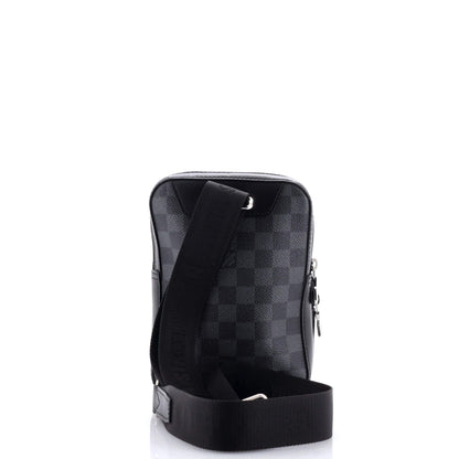 Louis Vuitton Amazone Sling Bag Limited Edition Damier Graphite 3D