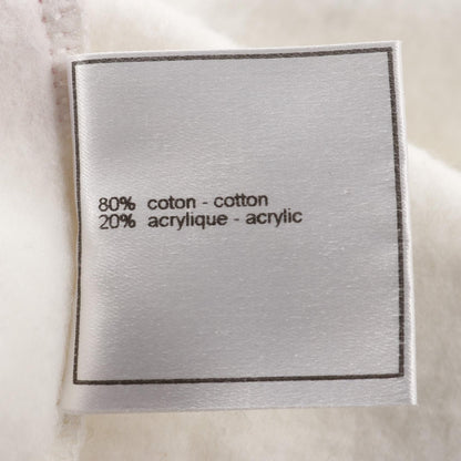 Chanel White Multicolor Mademoiselle Sweat Cotton Acrylic P 18590v 10779