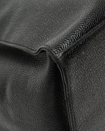 Chanel Cc Caviar Bucket Bag