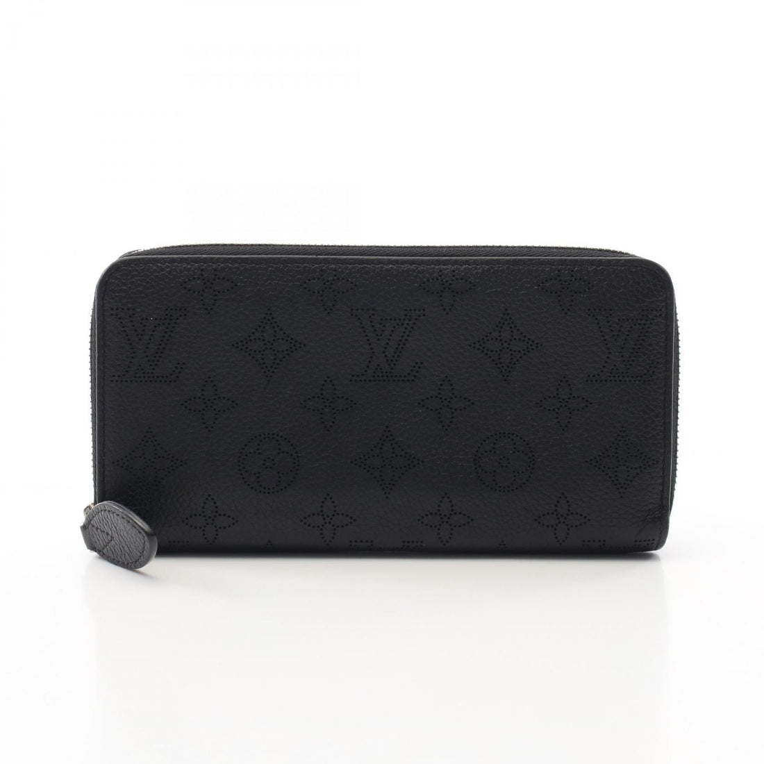 Louis Vuitton Zippy Wallet Black Around Long Wallet M 61867