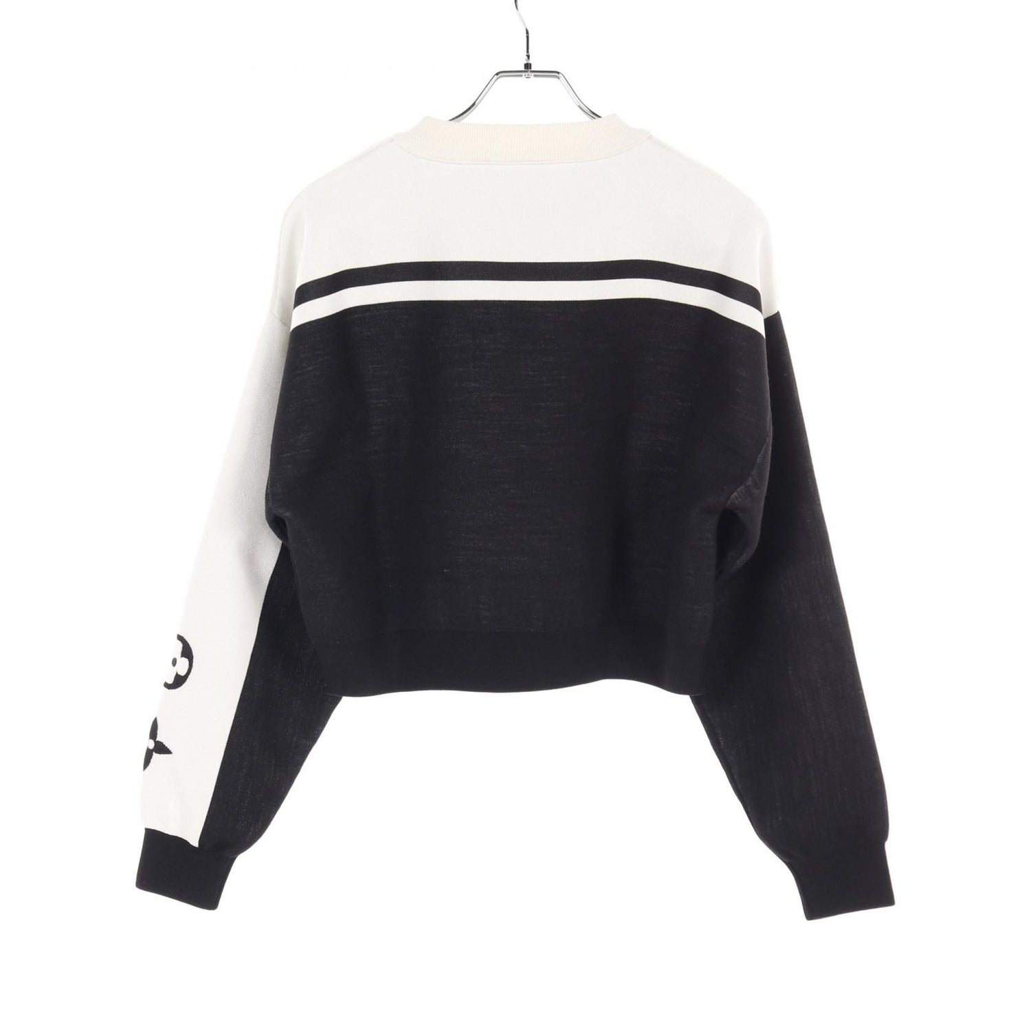 Louis Vuitton Black Beige Knit Rw 222w P 15 Fnkl 10