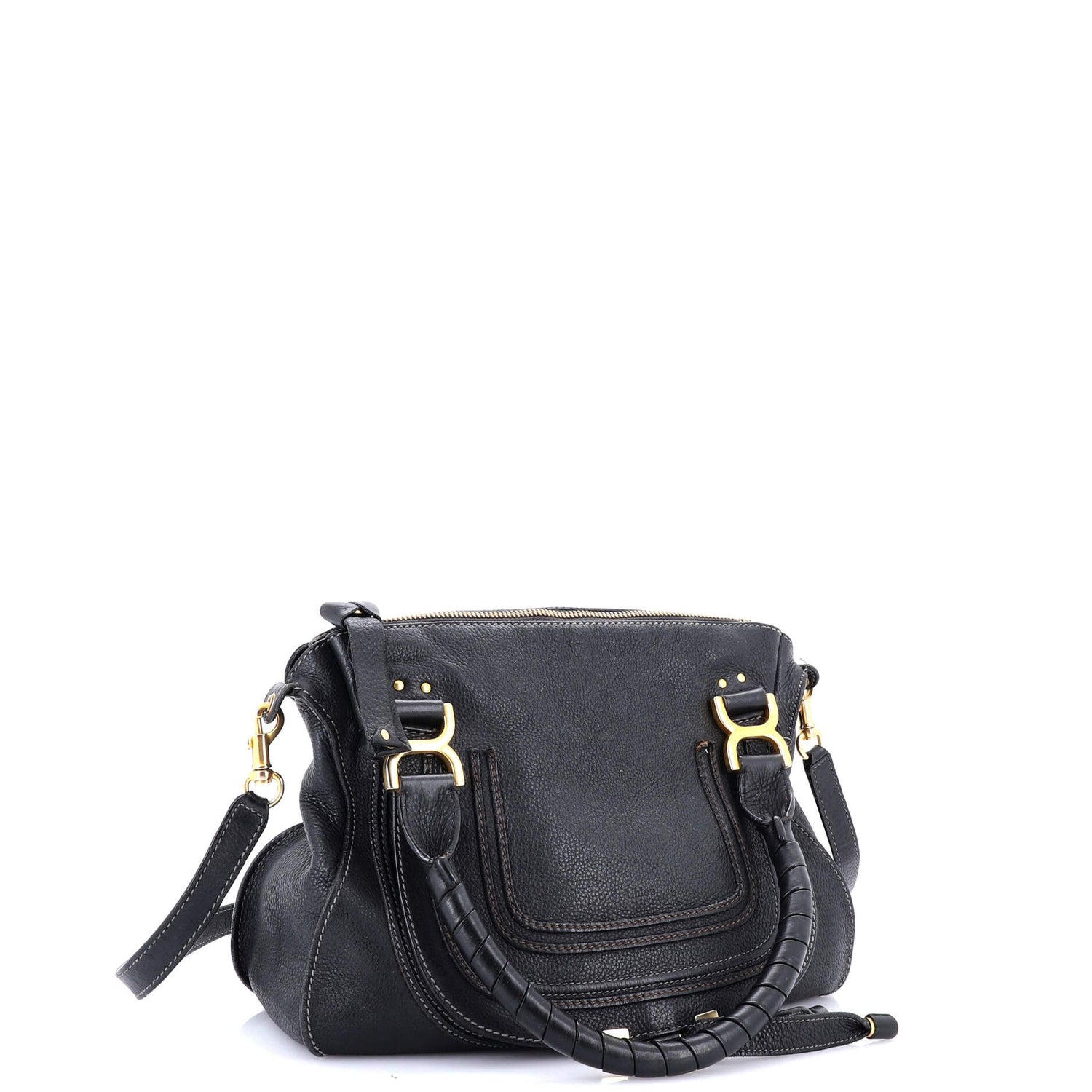 Chloe Marcie Shoulder Bag Leather Medium