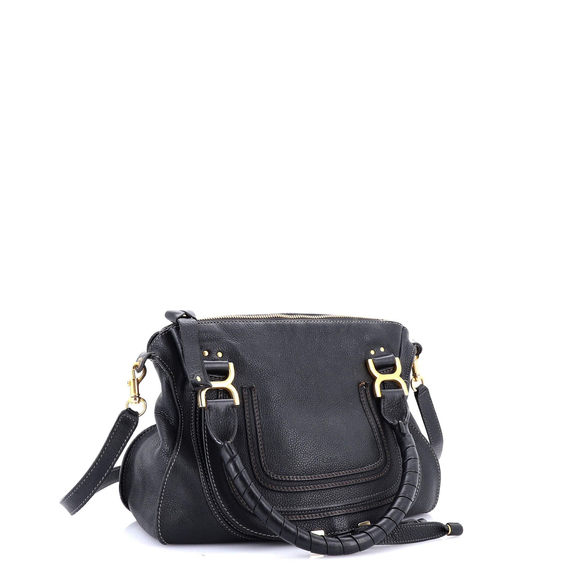 Chloe Marcie Shoulder Bag Leather Medium
