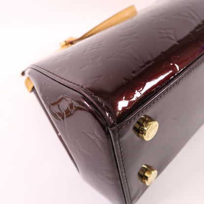 Louis Vuitton Vernis Brea Mm Hand-milled Shoulder Bag Rouge Fauviste Red Rouge 2way Shoulder Bag M 91690