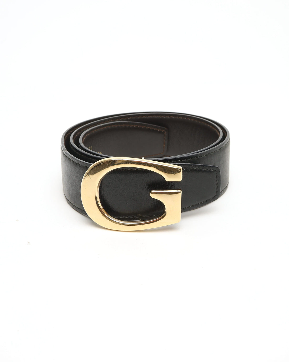 Gucci G Leather Belt