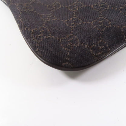 Gucci Canvas Shoulder Bag Brown Gg Canvas 190628