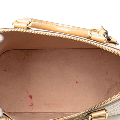 Louis Vuitton Monogram Vernis Alma PM Brown