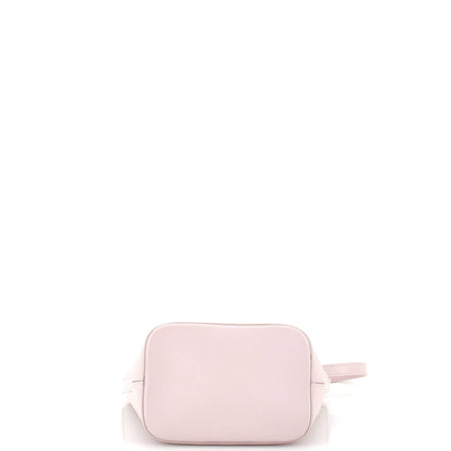 Celine Cuir Triomphe Bucket Bag Leather Small