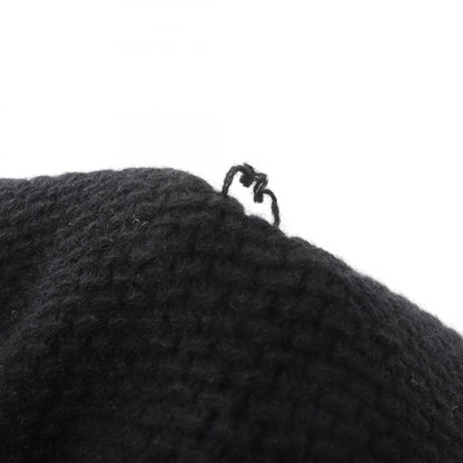 Chanel Black Coco Mark Scarf Other Cashmere