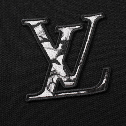 Louis Vuitton Shearling Collar Blouson Rm 241m Zll Hqn 10w Wool Black White