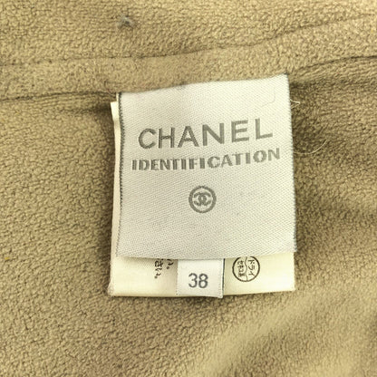 Chanel Beige Sleeve Logo Long Coat Other Coat Polyester P 20000v 11805