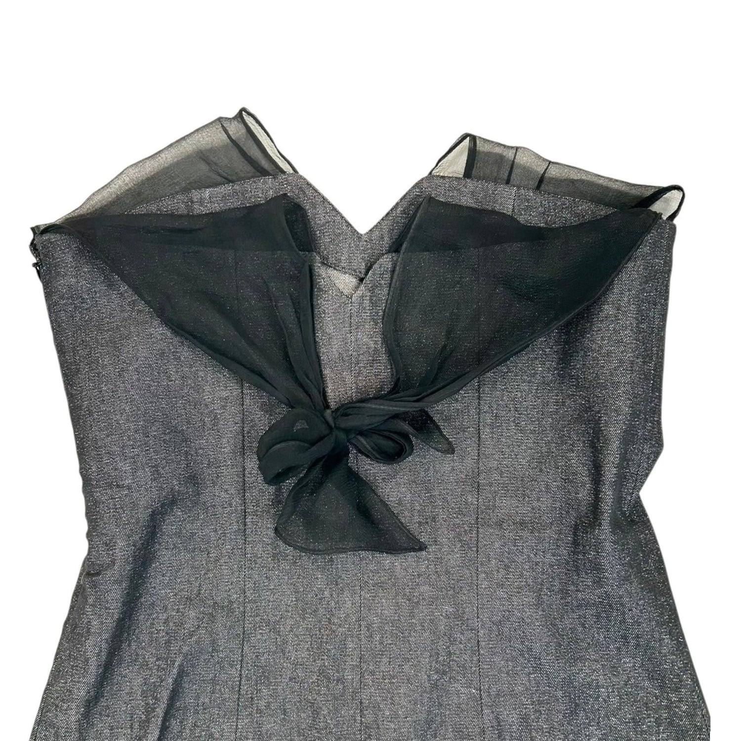 Dior Grey Cotton One Piece Dress 36