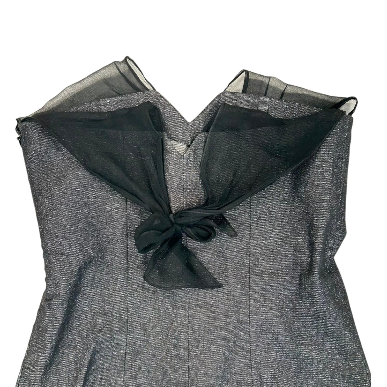 Dior Grey Cotton One Piece Dress 36