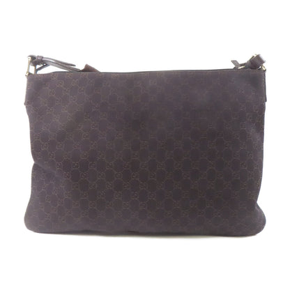 Gucci Canvas Shoulder Bag Brown Gg Canvas 190628