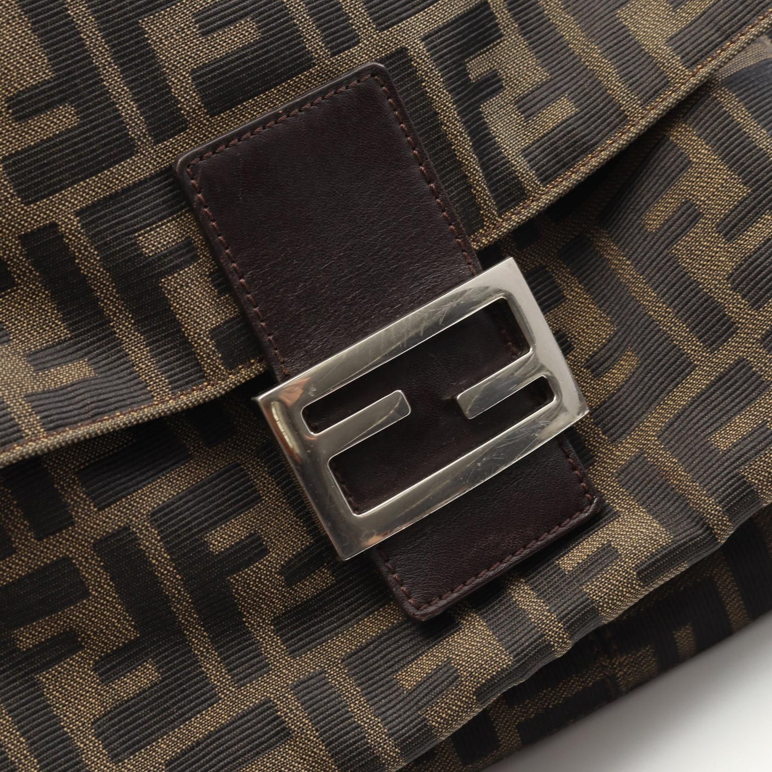 Fendi Zucca Vintage Mama Baguette