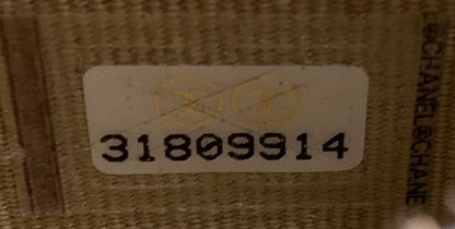 Chanel Pearl Crush Zip Around Card Holder On Chain Quilted Lambskin