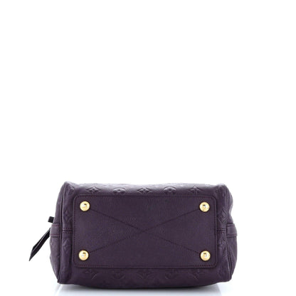 Louis Vuitton Speedy Bandouliere Bag Monogram Empreinte Leather 25