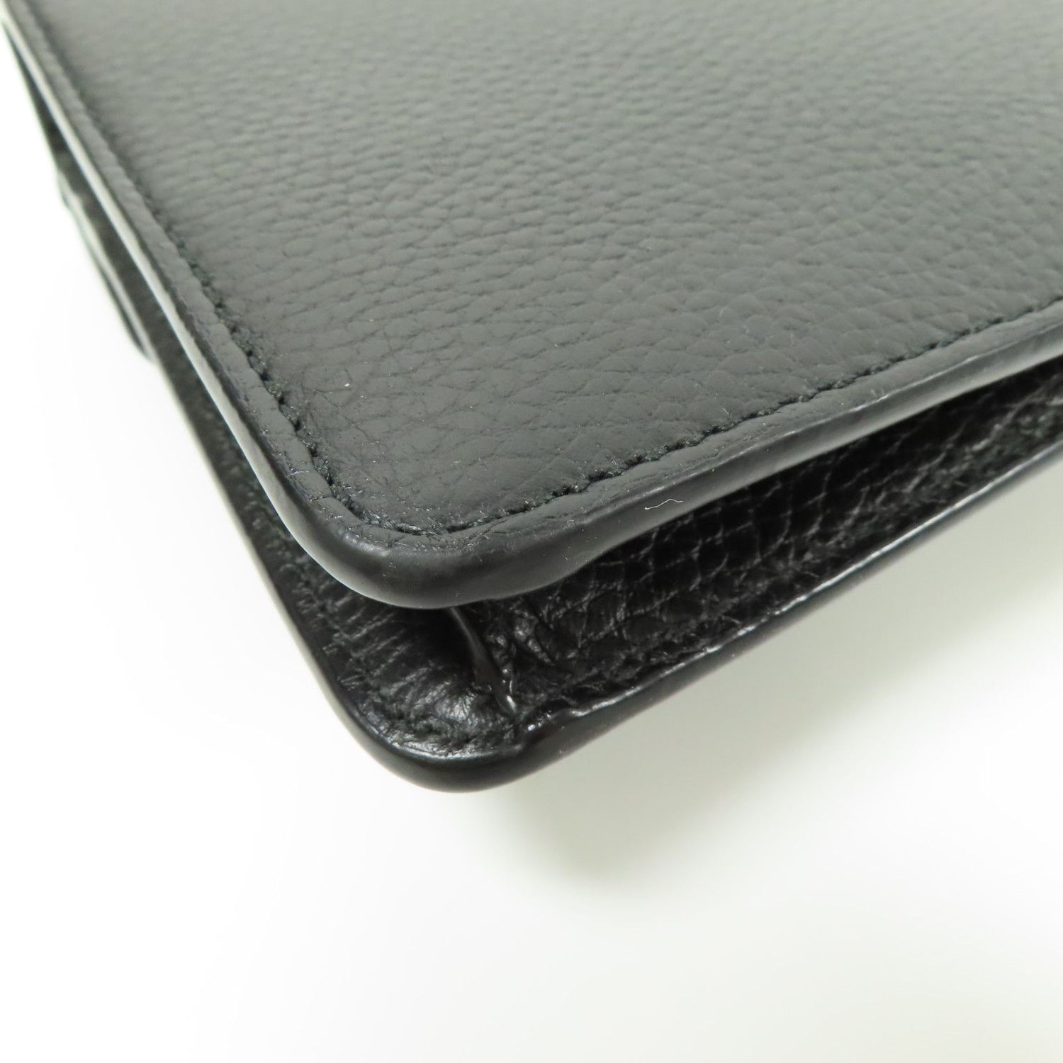 Gucci Cowhide Leather Dionysus Silver Shoulder Bag Black Calfskin (cowhide) 421970 Caogn 8176