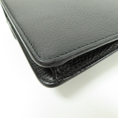 Gucci Cowhide Leather Dionysus Silver Shoulder Bag Black Calfskin (cowhide) 421970 Caogn 8176