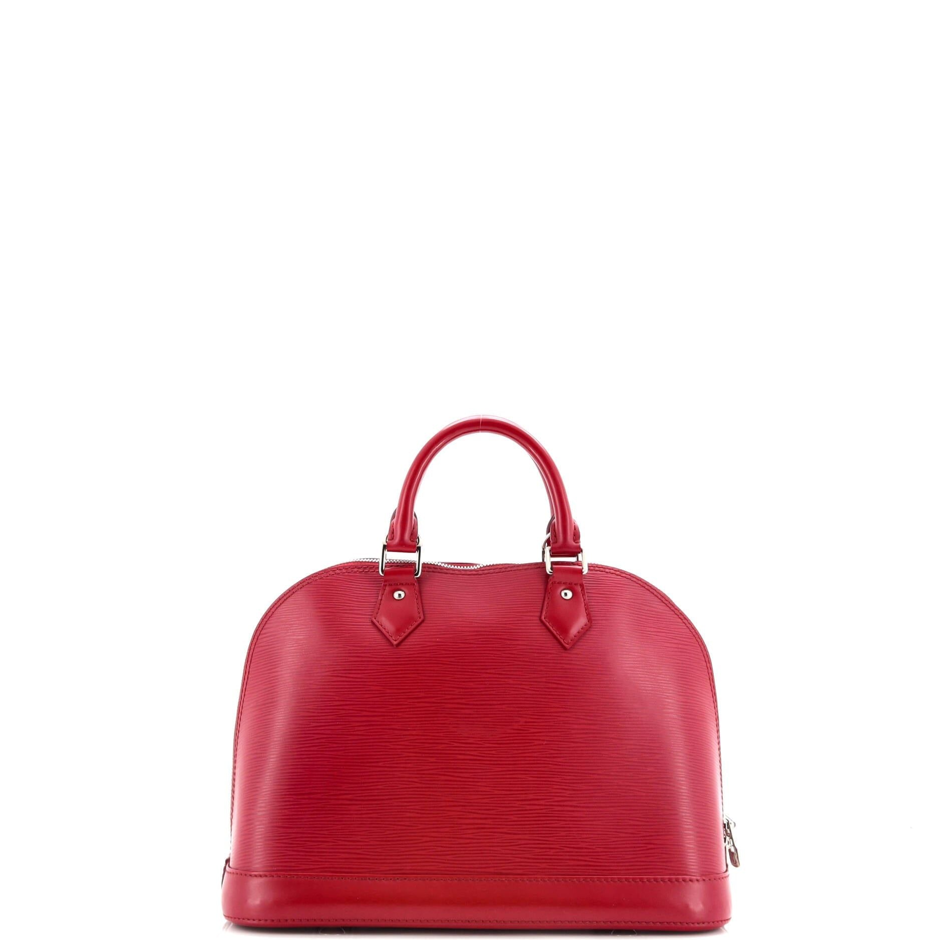 Louis Vuitton Alma Handbag Epi Leather Pm