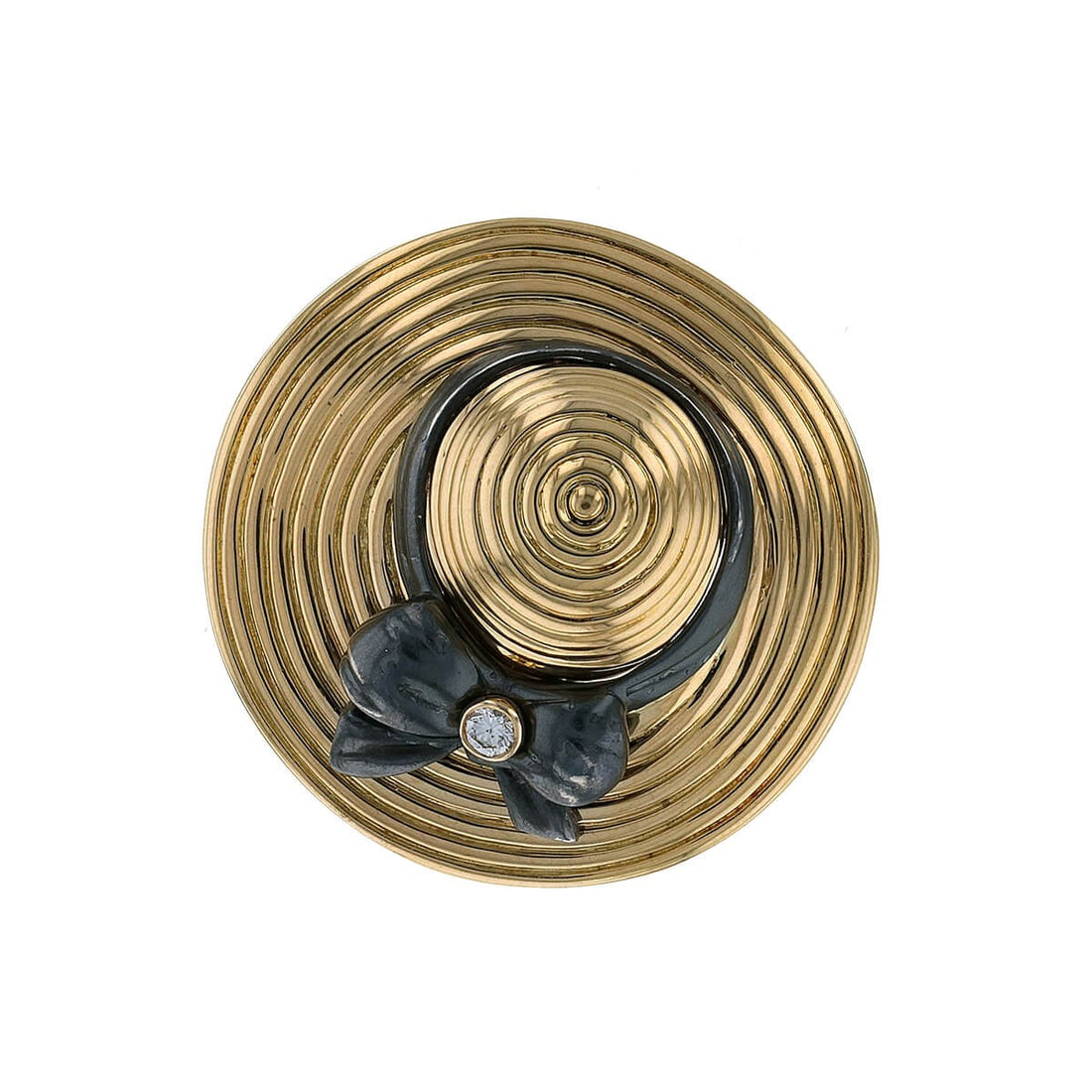 Van Cleef &amp; Arpels diamond and gold brooch