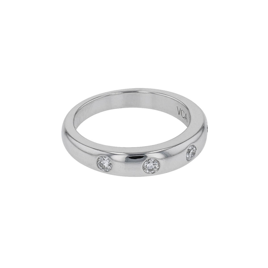 Van Cleef &amp; Arpels diamonds and platinum ring