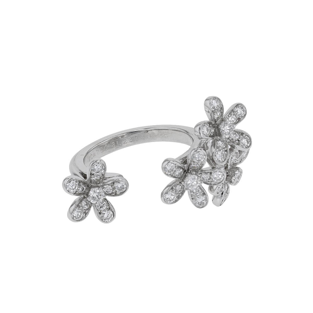 Van Cleef &amp; Arpels Entre les Doigts Socrate diamonds and gold ring